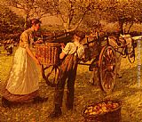 A Sussex Orchard by Henry Herbert La Thangue